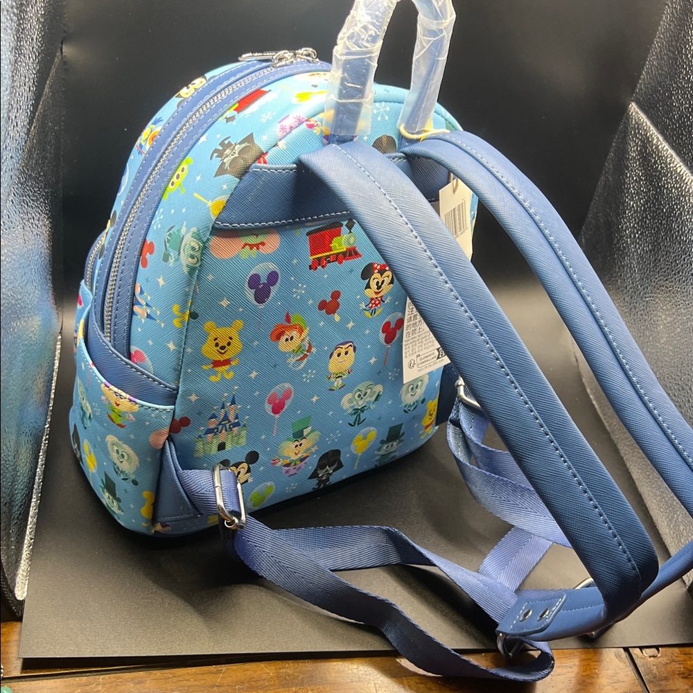 Loungefly Disney Chibi Icons mini backpack NEW WITH TAGS - Picture 8 of 10